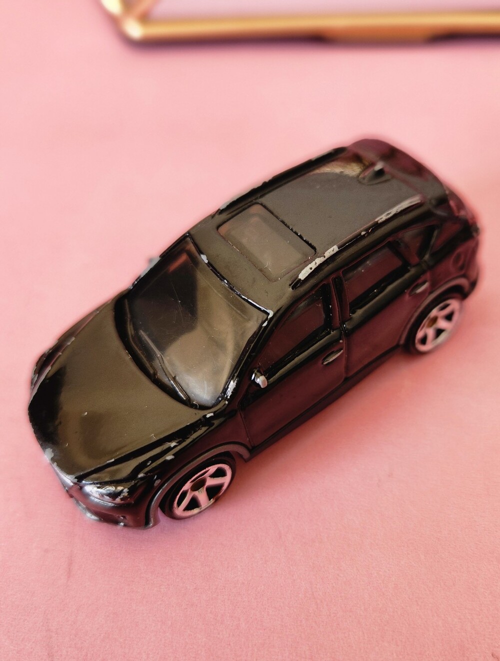 Mazda CX-5, 2017 Mattel Black Toy SUV Car - Kids Vehicles